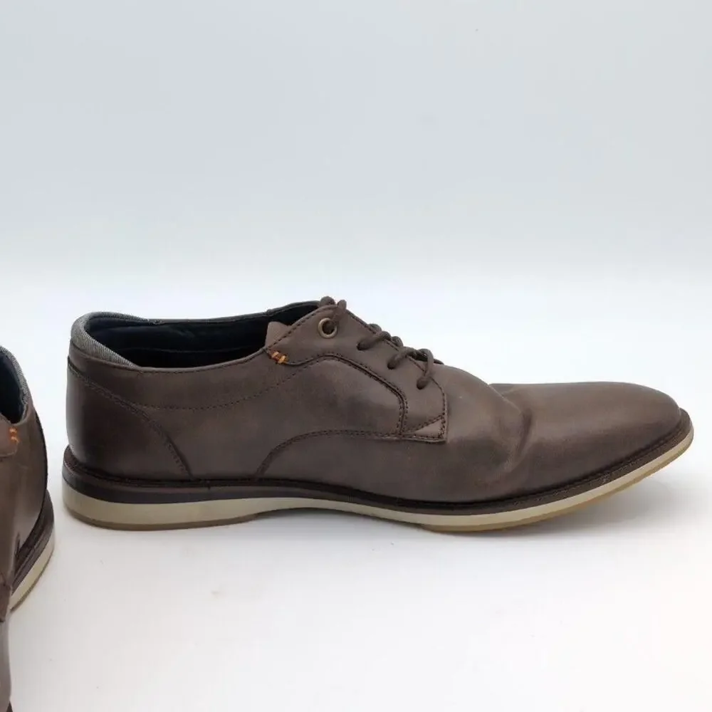 Bullboxer Shoes Mens Size 11 Brown B-52 Casual Synthetic Dress Sneakers Low Top
